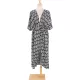 Bohemia Oversized Printed Batwing Sleeves Cover-Up Bohemia Oversized Printed Batwing Sleeves Cover-Up