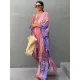 Bohemia Oversized Striped Printed Batwing Sleeves Cover-Up Bohemia Oversized Striped Printed Batwing Sleeves Cover-Up