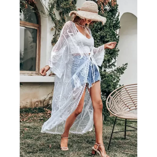 Beach Cross-Strap Solid Color Cover-Ups Tops Beach Cross-Strap Solid Color Cover-Ups Tops