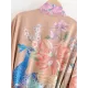 Vacation Floral Printed Lace-Up V-Neck Cover-Ups Swimwear Vacation Floral Printed Lace-Up V-Neck Cover-Ups Swimwear