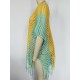 Colorful V-Neck Tassles Mini Cover-Ups Dress Colorful V-Neck Tassles Mini Cover-Ups Dress