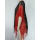 Colorful V-Neck Tassles Mini Cover-Ups Dress Colorful V-Neck Tassles Mini Cover-Ups Dress
