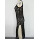 High-Neck Split-Side Midi Beach Cover-Ups Swimsuit High-Neck Split-Side Midi Beach Cover-Ups Swimsuit