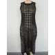 High-Neck Split-Side Midi Beach Cover-Ups Swimsuit High-Neck Split-Side Midi Beach Cover-Ups Swimsuit