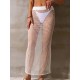 Hollow Ankle-Length Skirt Cover-Ups Swimsuit Hollow Ankle-Length Skirt Cover-Ups Swimsuit