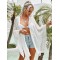 Shawl Long Sleeves Cover-Ups Swimsuit