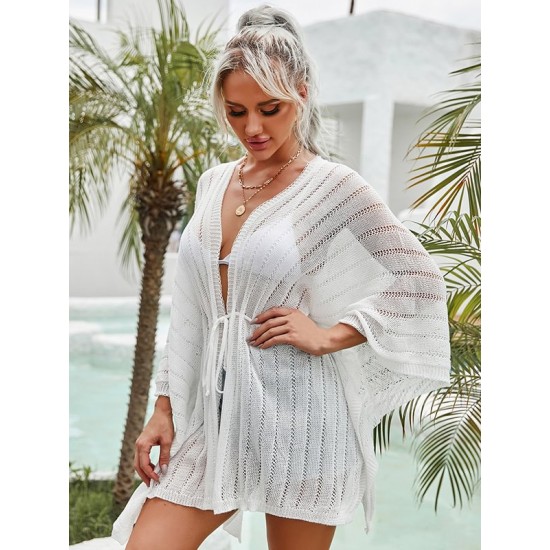 Shawl Long Sleeves Cover-Ups Swimsuit Shawl Long Sleeves Cover-Ups Swimsuit