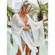 Shawl Long Sleeves Cover-Ups Swimsuit Shawl Long Sleeves Cover-Ups Swimsuit