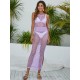 Sheath Round Neck Cover-Ups Dress Swimsuit Sheath Round Neck Cover-Ups Dress Swimsuit