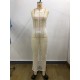 Sheath Round Neck Cover-Ups Dress Swimsuit Sheath Round Neck Cover-Ups Dress Swimsuit