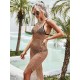 Sheath Round Neck Cover-Ups Dress Swimsuit Sheath Round Neck Cover-Ups Dress Swimsuit