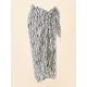 Leopard Split Side Cover-Ups Swimwear Leopard Split Side Cover-Ups Swimwear