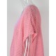 Color-Block Hollow Tasseled Batwing Sleeves Loose Deep V-Neck Cover-Ups Swimwear Color-Block Hollow Tasseled Batwing Sleeves Loose Deep V-Neck Cover-Ups Swimwear