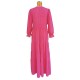 Bandage See-Through Solid Color Flared Sleeves High-Low Deep V-Neck Cover-Ups Swimwear Bandage See-Through Solid Color Flared Sleeves High-Low Deep V-Neck Cover-Ups Swimwear