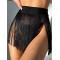 Loose Hollow Solid Color Tasseled Cover-Ups Swim Skirts
