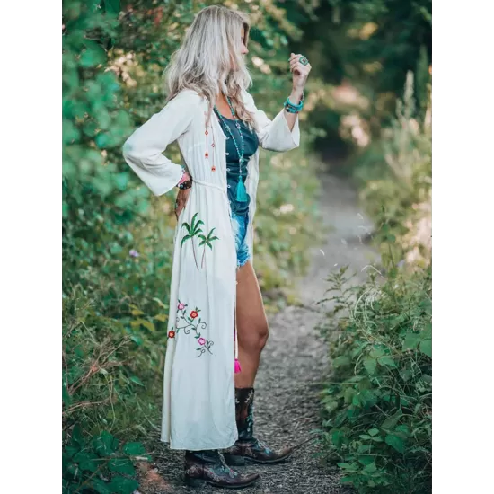 Bohemia V-neck Floral Maxi Dress Bohemia V-neck Floral Maxi Dress