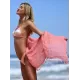 Tasseled Solid Sun Protection Cover-Up Swimwear Tasseled Solid Sun Protection Cover-Up Swimwear