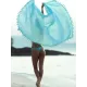 Tasseled Solid Sun Protection Cover-Up Swimwear Tasseled Solid Sun Protection Cover-Up Swimwear