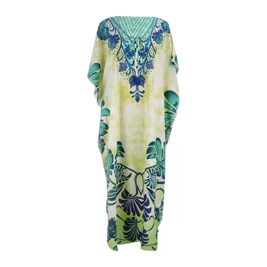 Printed Beach Vacation Cover-up Printed Beach Vacation Cover-up