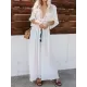 Lacy Split-Joint Half Sleeve Beach Tunicshang Cover-Ups Lacy Split-Joint Half Sleeve Beach Tunicshang Cover-Ups