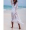 Sexy See-Through Yarn Tunicshang Cover-Ups Tops