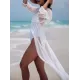 Sexy See-Through Yarn Tunicshang Cover-Ups Tops Sexy See-Through Yarn Tunicshang Cover-Ups Tops