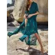 Chiffon Tunicshang Solid Color Bat Sleeves Cover-Ups Tops Chiffon Tunicshang Solid Color Bat Sleeves Cover-Ups Tops