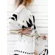 Plaid Printed Loose Bandage Tunicshang Cover-Ups Tops Plaid Printed Loose Bandage Tunicshang Cover-Ups Tops