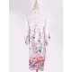 Floral-Print Long Sleeved Tunicshang Cover-Ups Tops Floral-Print Long Sleeved Tunicshang Cover-Ups Tops