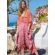 Loose And Sun Protection Tie Dye Cover-Ups Tops Loose And Sun Protection Tie Dye Cover-Ups Tops