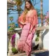 Loose And Sun Protection Tie Dye Cover-Ups Tops Loose And Sun Protection Tie Dye Cover-Ups Tops