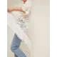 Half-Sleeve Embroidered See-Through Cardigan Cover-Up Swimwear Half-Sleeve Embroidered See-Through Cardigan Cover-Up Swimwear