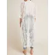 Half-Sleeve Embroidered See-Through Cardigan Cover-Up Swimwear Half-Sleeve Embroidered See-Through Cardigan Cover-Up Swimwear