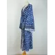 Floral Long Sleeve Cardigan Midi Dresss Cover-Up Swimwear Floral Long Sleeve Cardigan Midi Dresss Cover-Up Swimwear