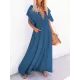 Short Sleeveless V-Back Drawstring Cover-Up Swimwear Short Sleeveless V-Back Drawstring Cover-Up Swimwear