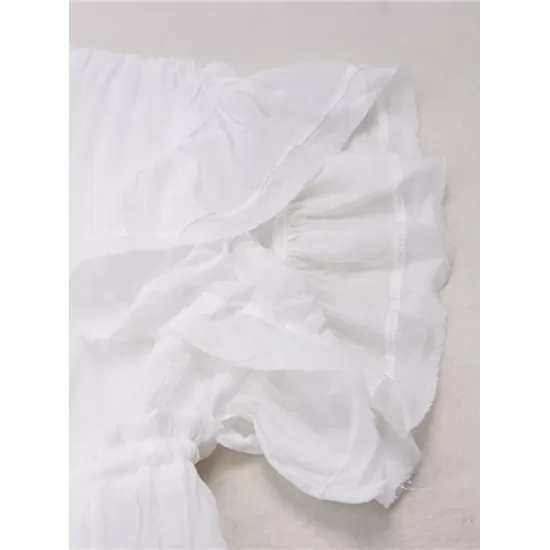 Short Sleeveless V-Back Drawstring Cover-Up Swimwear Short Sleeveless V-Back Drawstring Cover-Up Swimwear