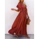 Short Sleeveless V-Back Drawstring Cover-Up Swimwear Short Sleeveless V-Back Drawstring Cover-Up Swimwear