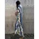 Loose H-Line V-Neck Bandage Snake-Print Cover-Up Swimwear Loose H-Line V-Neck Bandage Snake-Print Cover-Up Swimwear
