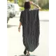 Striped Loose Pocket Cardigan Vacation Beach Cover-Up Swimwear Striped Loose Pocket Cardigan Vacation Beach Cover-Up Swimwear