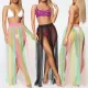 Sexy See-Through Mesh Beach Cover-Up Swimwear Sexy See-Through Mesh Beach Cover-Up Swimwear