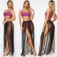 Sexy See-Through Mesh Beach Cover-Up Swimwear Sexy See-Through Mesh Beach Cover-Up Swimwear