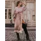Rayon Floral Loose Caidigan Long Sleeve Beach Cover-Up Swimwear Rayon Floral Loose Caidigan Long Sleeve Beach Cover-Up Swimwear