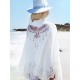 Eagle Print On Back Sexy Cardigan Loose Vacation Cover-Up Swimwear Eagle Print On Back Sexy Cardigan Loose Vacation Cover-Up Swimwear
