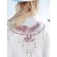 Eagle Print On Back Sexy Cardigan Loose Vacation Cover-Up Swimwear Eagle Print On Back Sexy Cardigan Loose Vacation Cover-Up Swimwear