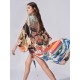Quick-Drying Kimono Printing Loose Cardigan Cover-Up Swimwear Quick-Drying Kimono Printing Loose Cardigan Cover-Up Swimwear