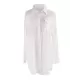 Simple Solid Color Button Long Sleeve Shirt-Style Cover-Up Swimwear Simple Solid Color Button Long Sleeve Shirt-Style Cover-Up Swimwear