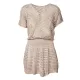 Sexy Crochetgo Hollow Solid Color Cover-Up Swimwear Sexy Crochetgo Hollow Solid Color Cover-Up Swimwear