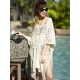 V-Neck Crochetgo Sexy Hollow Vacation Cover-Up Swimwear V-Neck Crochetgo Sexy Hollow Vacation Cover-Up Swimwear