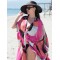 Chiffon Printed Loose Thin Cardigan Vacation Cover-Up Swimwear