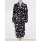 Polka-Dot Print Loose Cardigan Beach Cover-Up Swimwear Polka-Dot Print Loose Cardigan Beach Cover-Up Swimwear